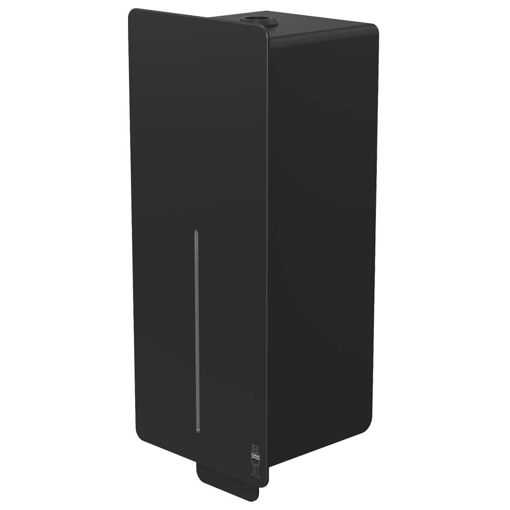 LOKI manuel dispenser til sæbe og desinfektion, sort